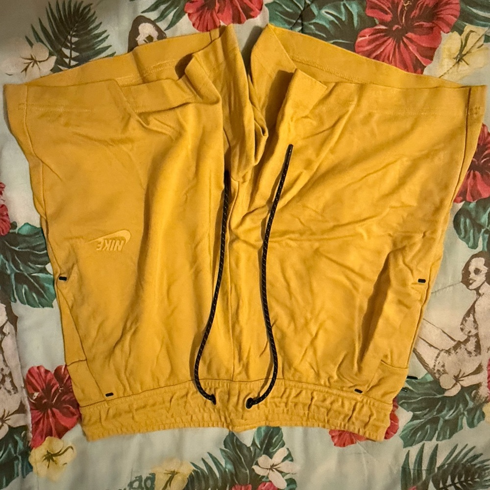 Nike Golden Yellow Athletic Shorts